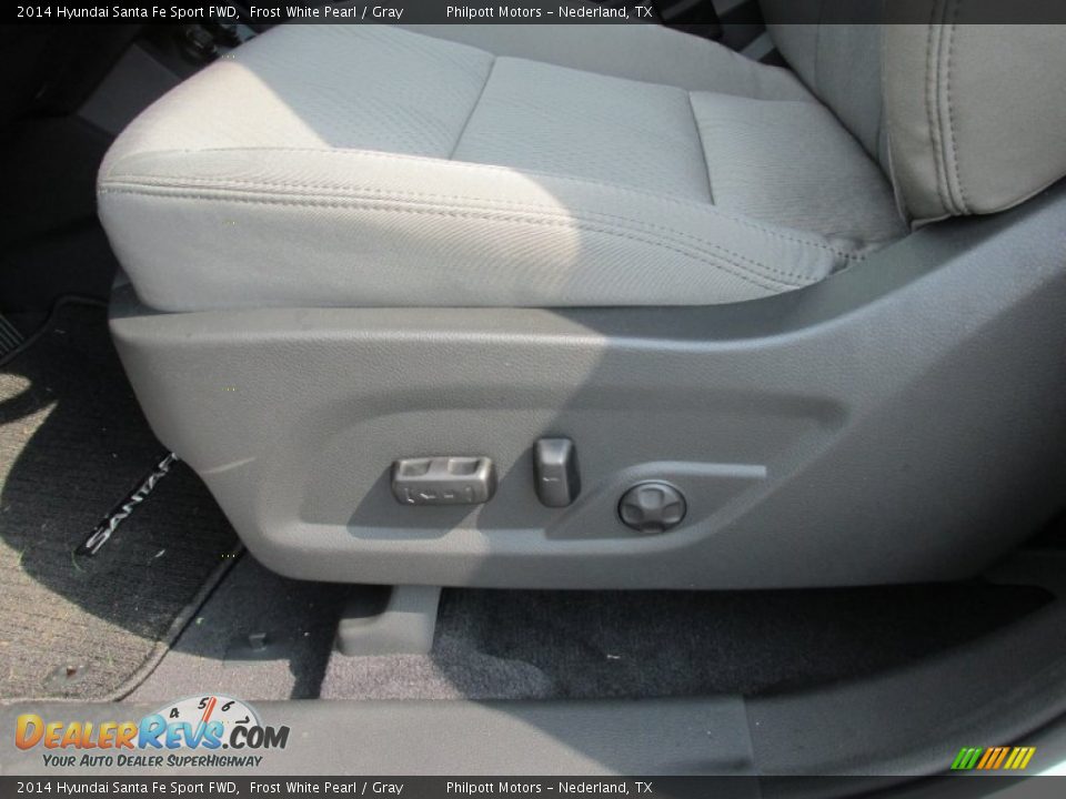 2014 Hyundai Santa Fe Sport FWD Frost White Pearl / Gray Photo #23
