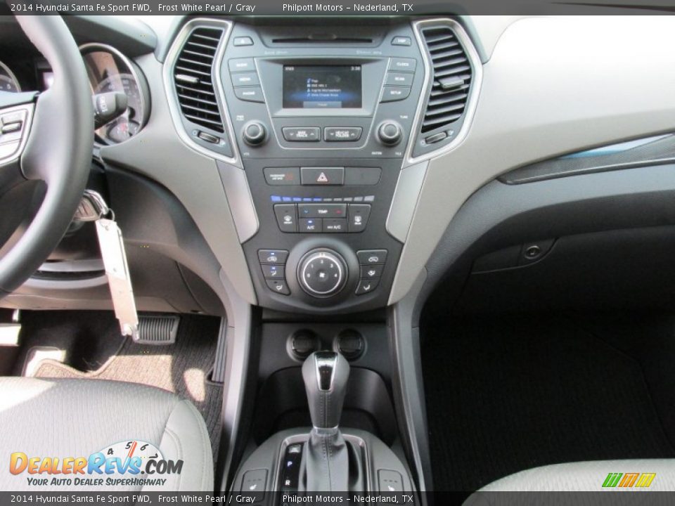 2014 Hyundai Santa Fe Sport FWD Frost White Pearl / Gray Photo #25