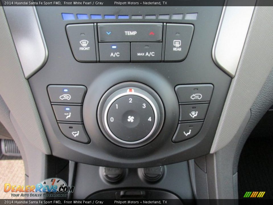 2014 Hyundai Santa Fe Sport FWD Frost White Pearl / Gray Photo #27