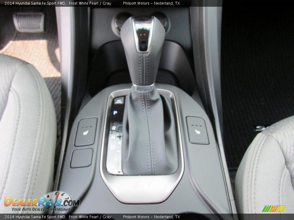 2014 Hyundai Santa Fe Sport FWD Frost White Pearl / Gray Photo #28