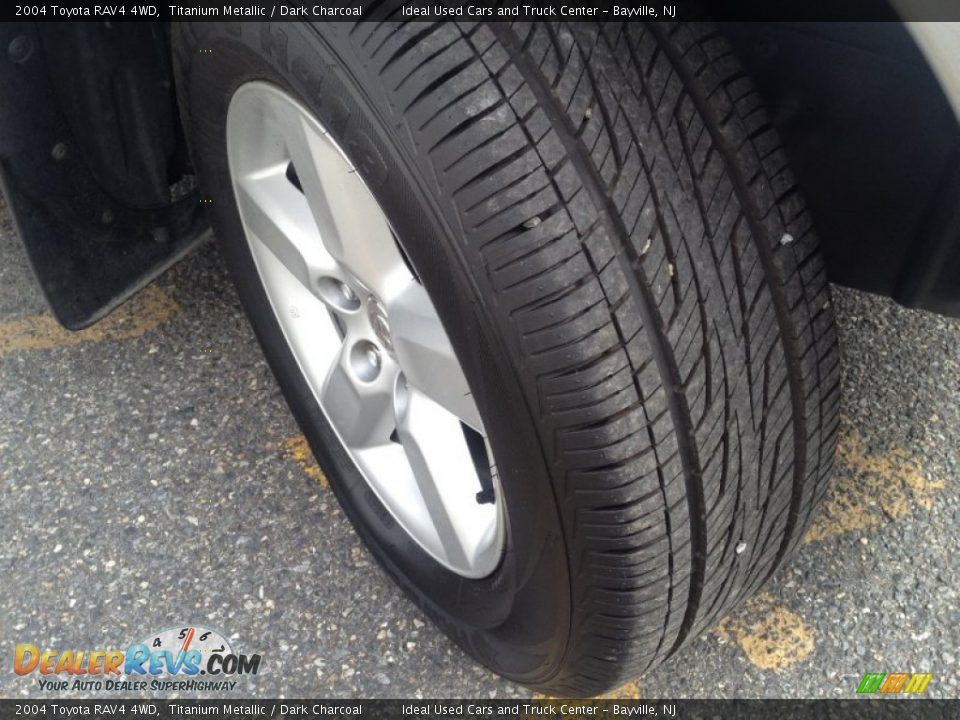 2004 Toyota RAV4 4WD Titanium Metallic / Dark Charcoal Photo #2