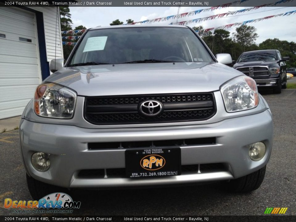 2004 Toyota RAV4 4WD Titanium Metallic / Dark Charcoal Photo #4
