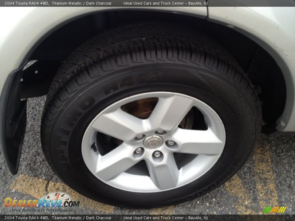 2004 Toyota RAV4 4WD Titanium Metallic / Dark Charcoal Photo #7