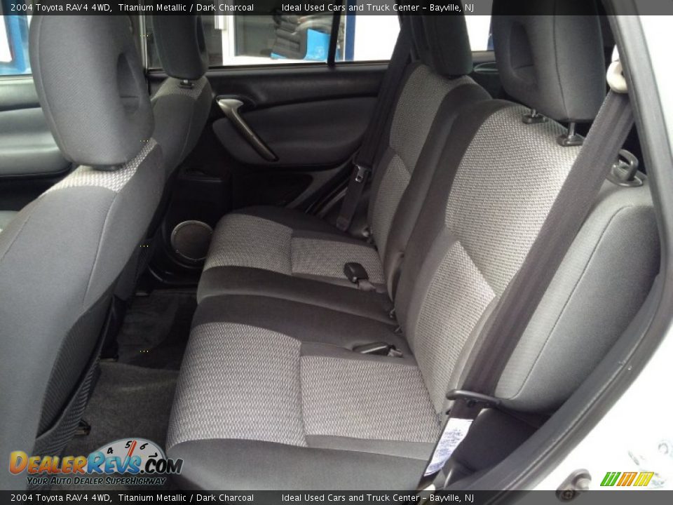 2004 Toyota RAV4 4WD Titanium Metallic / Dark Charcoal Photo #22