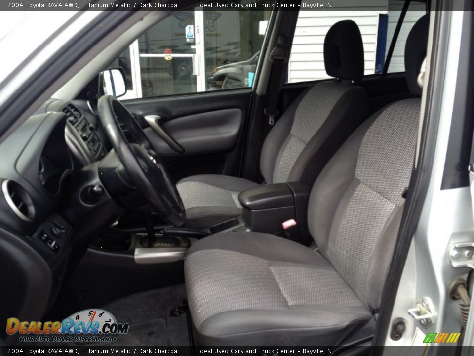 2004 Toyota RAV4 4WD Titanium Metallic / Dark Charcoal Photo #26
