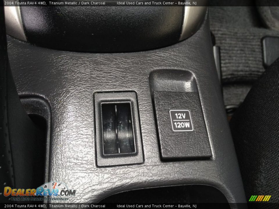 2004 Toyota RAV4 4WD Titanium Metallic / Dark Charcoal Photo #29