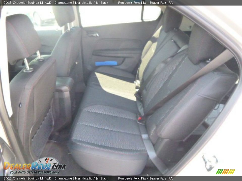 2015 Chevrolet Equinox LT AWD Champagne Silver Metallic / Jet Black Photo #12