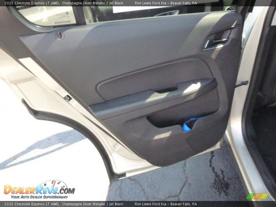 2015 Chevrolet Equinox LT AWD Champagne Silver Metallic / Jet Black Photo #13