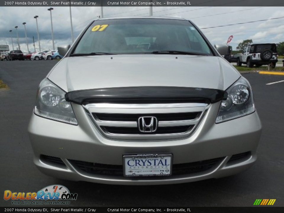 2007 Honda Odyssey EX Silver Pearl Metallic / Gray Photo #15