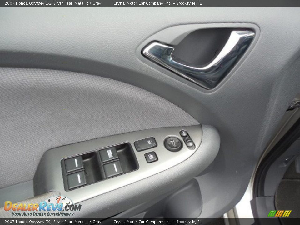 2007 Honda Odyssey EX Silver Pearl Metallic / Gray Photo #19