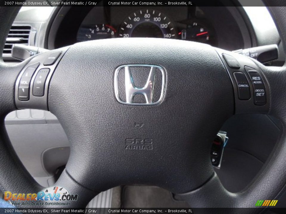 2007 Honda Odyssey EX Silver Pearl Metallic / Gray Photo #23