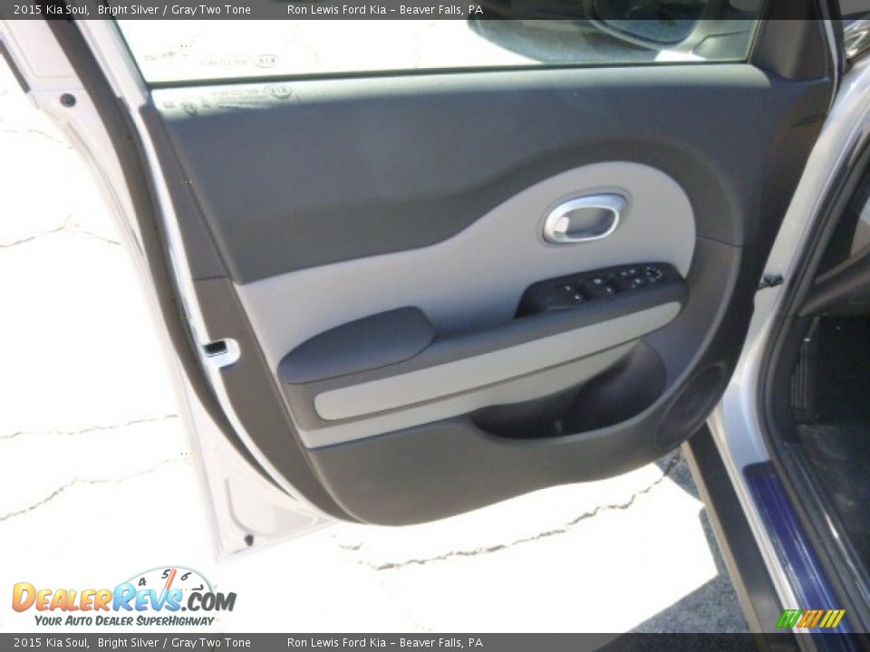 2015 Kia Soul Bright Silver / Gray Two Tone Photo #11