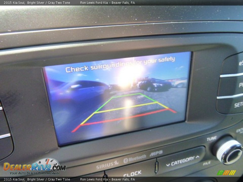2015 Kia Soul Bright Silver / Gray Two Tone Photo #17