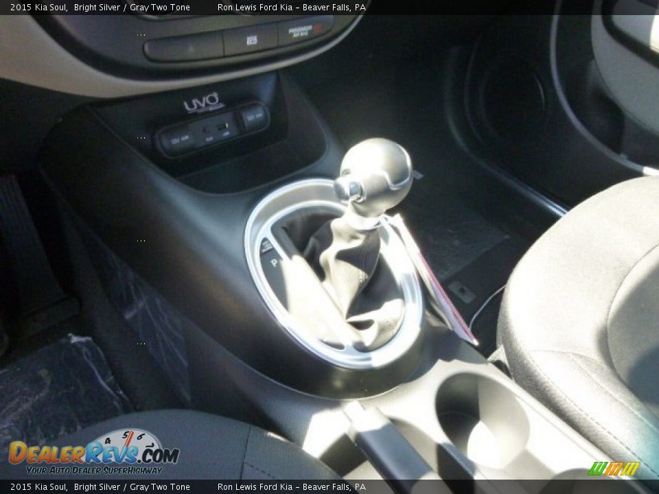 2015 Kia Soul Bright Silver / Gray Two Tone Photo #18