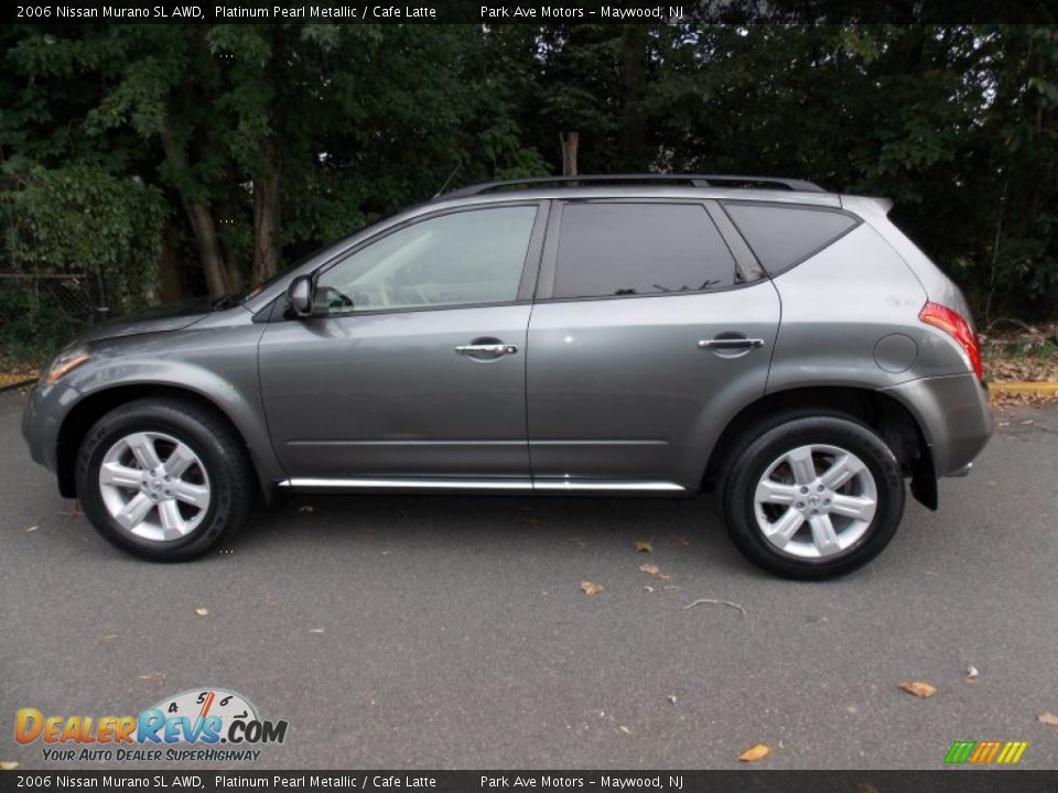 2006 Nissan Murano SL AWD Platinum Pearl Metallic / Cafe Latte Photo #2