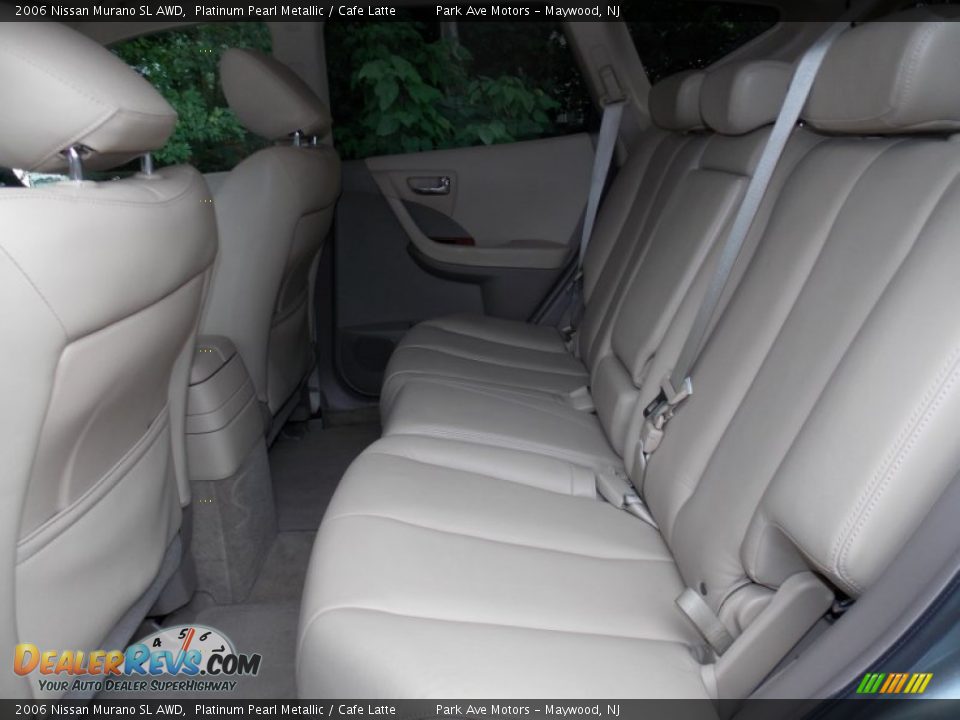 2006 Nissan Murano SL AWD Platinum Pearl Metallic / Cafe Latte Photo #11
