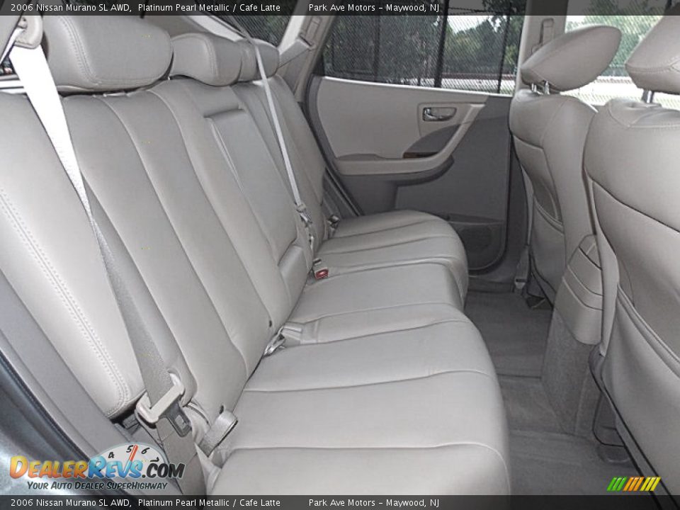 2006 Nissan Murano SL AWD Platinum Pearl Metallic / Cafe Latte Photo #16