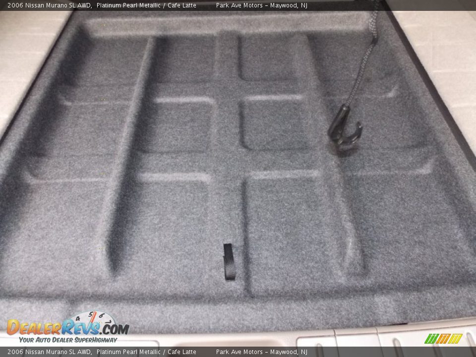 2006 Nissan Murano SL AWD Platinum Pearl Metallic / Cafe Latte Photo #18