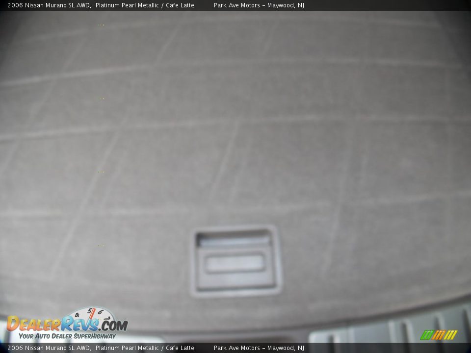 2006 Nissan Murano SL AWD Platinum Pearl Metallic / Cafe Latte Photo #20