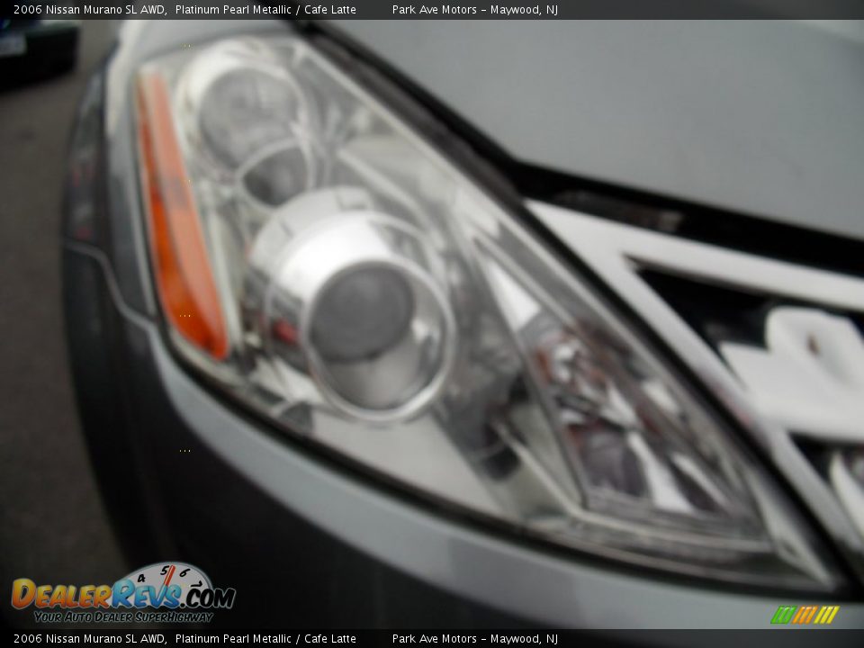 2006 Nissan Murano SL AWD Platinum Pearl Metallic / Cafe Latte Photo #25