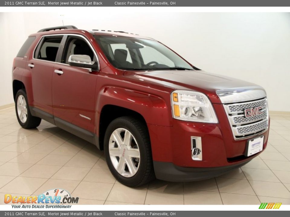 2011 GMC Terrain SLE Merlot Jewel Metallic / Jet Black Photo #1