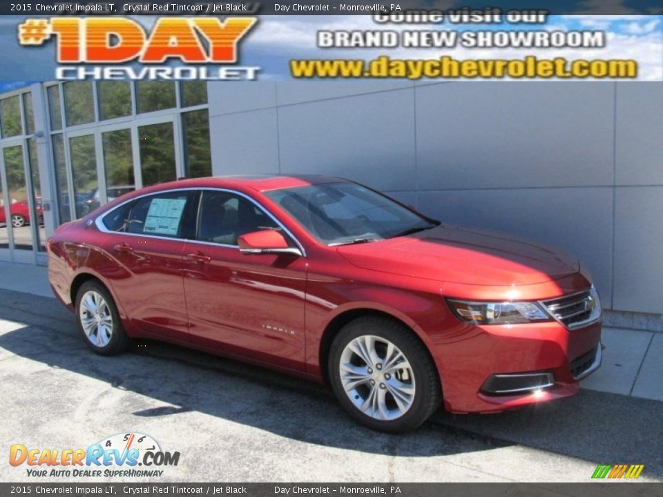 2015 Chevrolet Impala LT Crystal Red Tintcoat / Jet Black Photo #1
