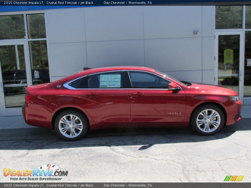 2015 Chevrolet Impala LT Crystal Red Tintcoat / Jet Black Photo #2