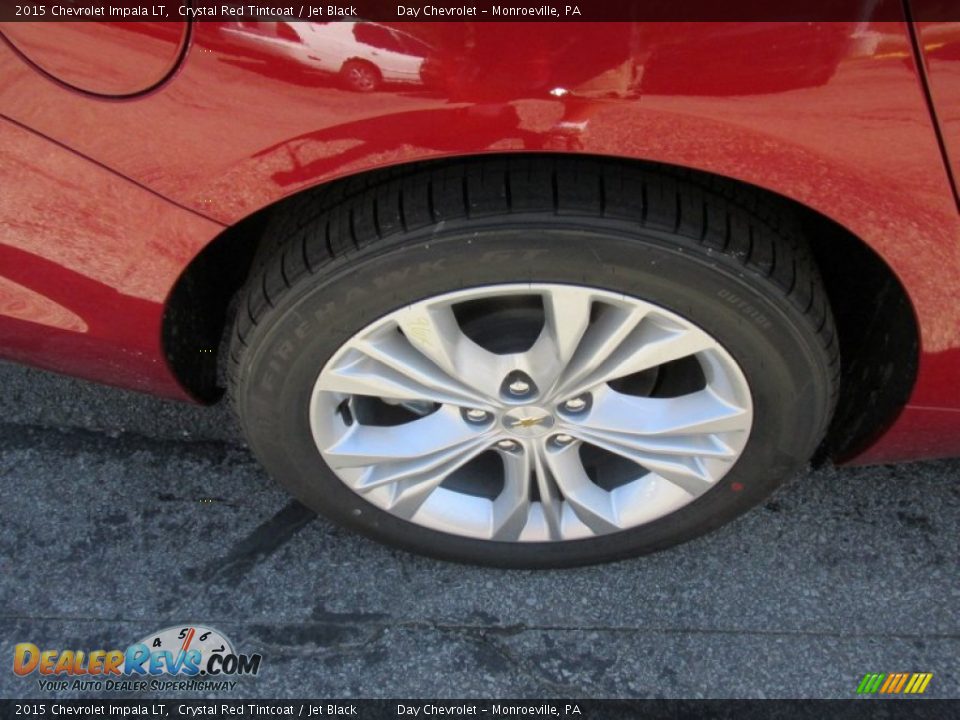 2015 Chevrolet Impala LT Crystal Red Tintcoat / Jet Black Photo #3