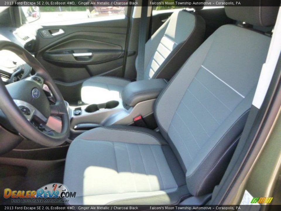 2013 Ford Escape SE 2.0L EcoBoost 4WD Ginger Ale Metallic / Charcoal Black Photo #15