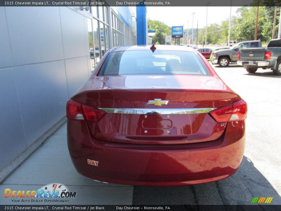 2015 Chevrolet Impala LT Crystal Red Tintcoat / Jet Black Photo #5