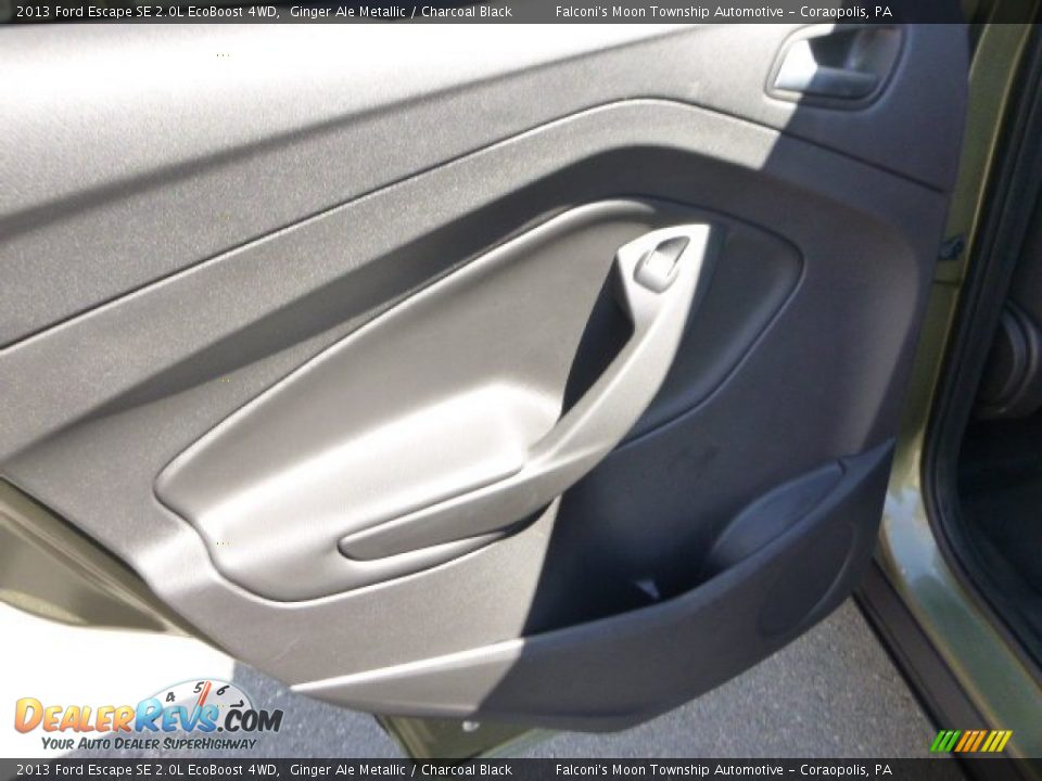 2013 Ford Escape SE 2.0L EcoBoost 4WD Ginger Ale Metallic / Charcoal Black Photo #18