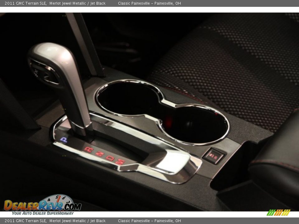 2011 GMC Terrain SLE Merlot Jewel Metallic / Jet Black Photo #10