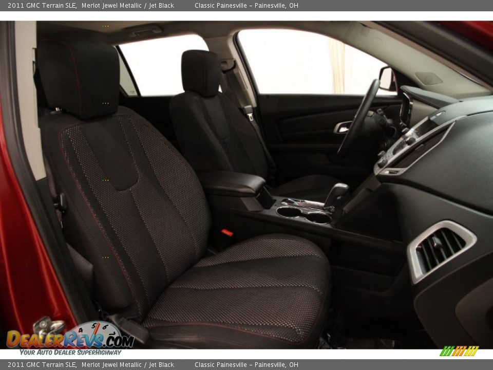 2011 GMC Terrain SLE Merlot Jewel Metallic / Jet Black Photo #11