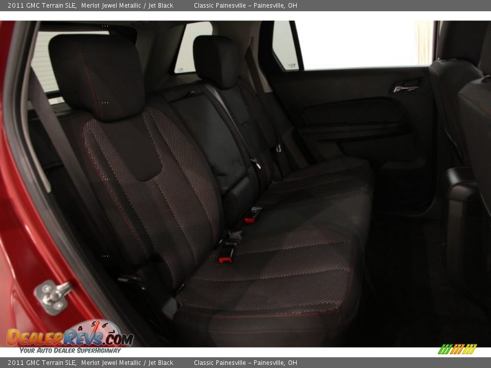 2011 GMC Terrain SLE Merlot Jewel Metallic / Jet Black Photo #12