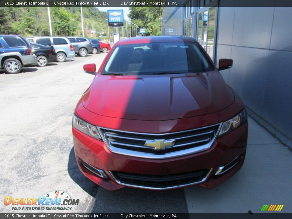 2015 Chevrolet Impala LT Crystal Red Tintcoat / Jet Black Photo #8