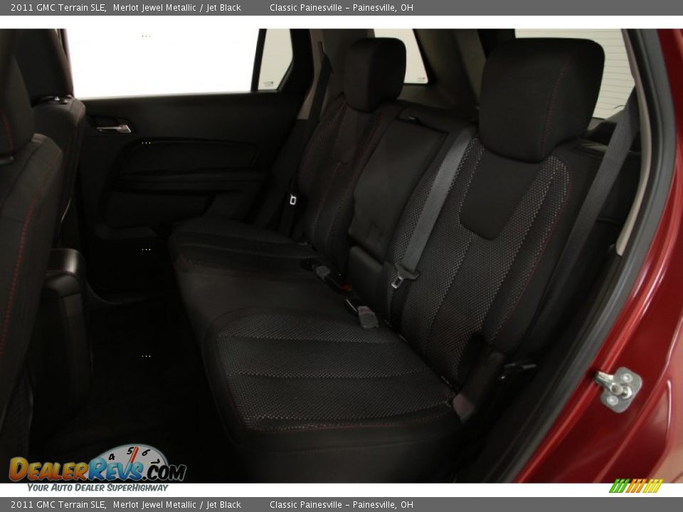 2011 GMC Terrain SLE Merlot Jewel Metallic / Jet Black Photo #13