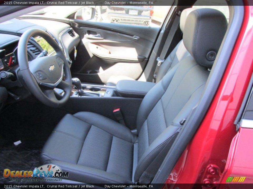 2015 Chevrolet Impala LT Crystal Red Tintcoat / Jet Black Photo #12