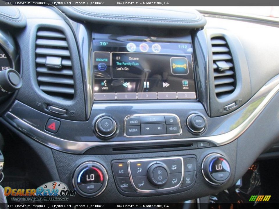 2015 Chevrolet Impala LT Crystal Red Tintcoat / Jet Black Photo #16