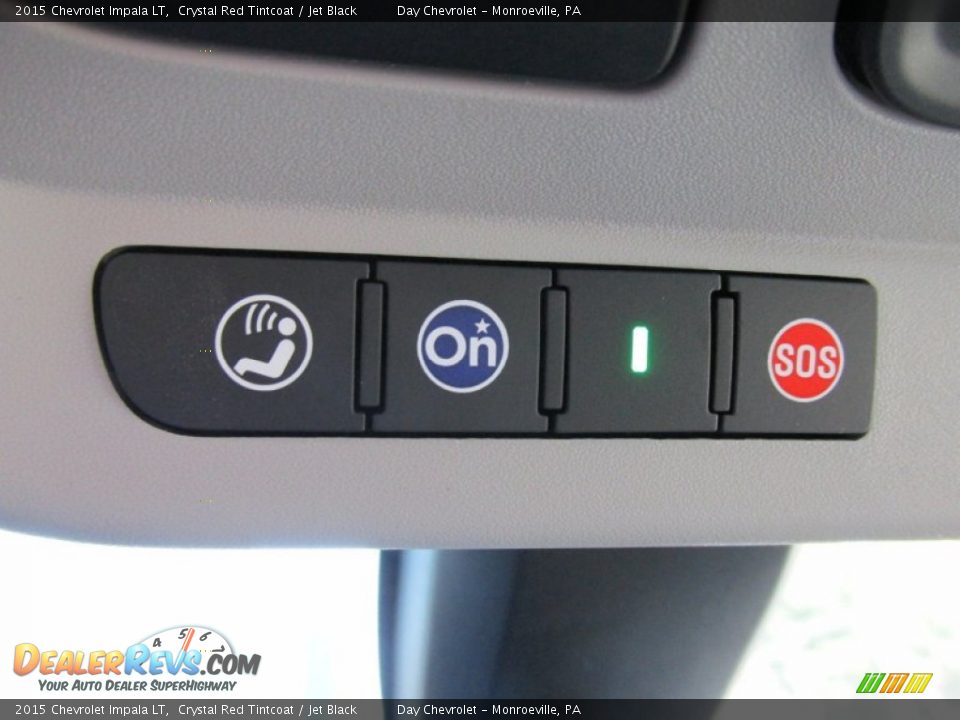 2015 Chevrolet Impala LT Crystal Red Tintcoat / Jet Black Photo #17