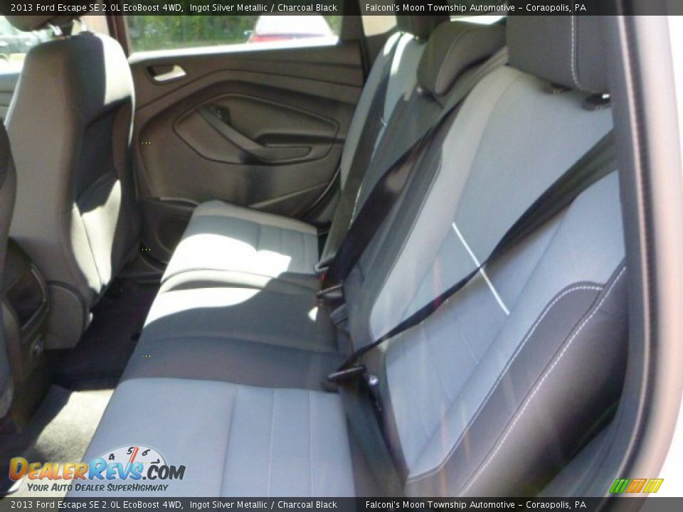 2013 Ford Escape SE 2.0L EcoBoost 4WD Ingot Silver Metallic / Charcoal Black Photo #16