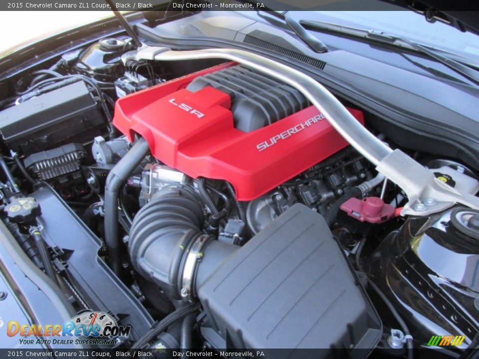 2015 Chevrolet Camaro ZL1 Coupe 6.2 Liter Supercharged OHV 16-Valve V8 Engine Photo #15