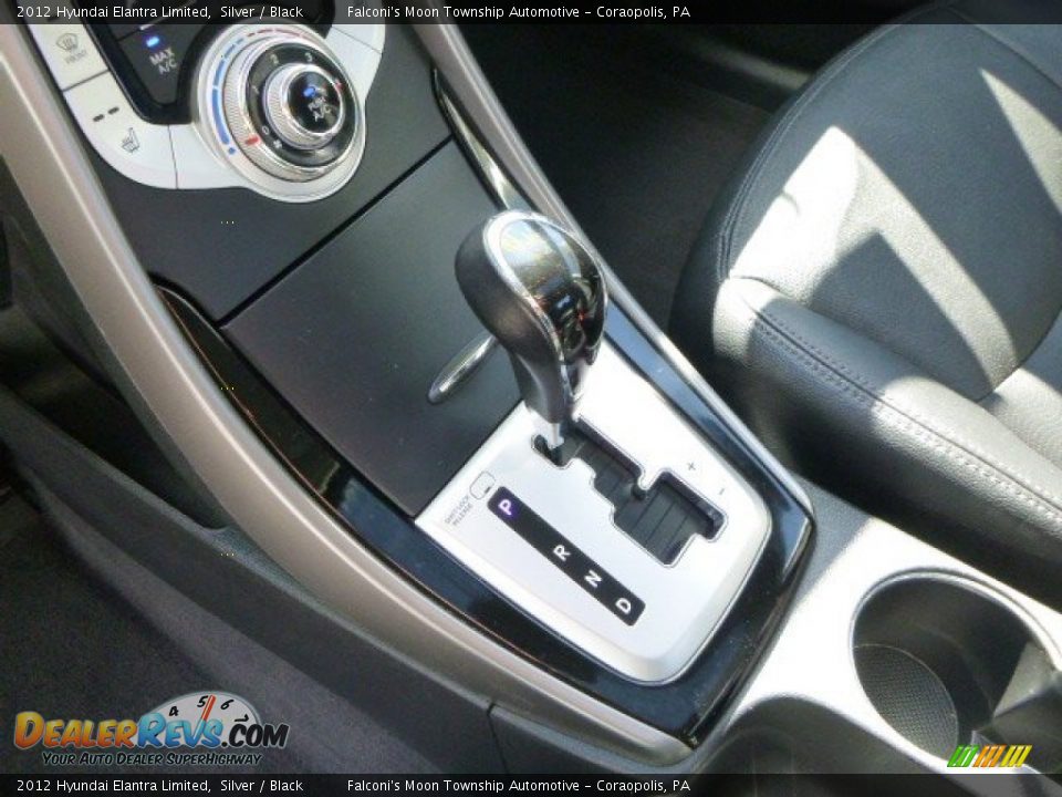 2012 Hyundai Elantra Limited Silver / Black Photo #22