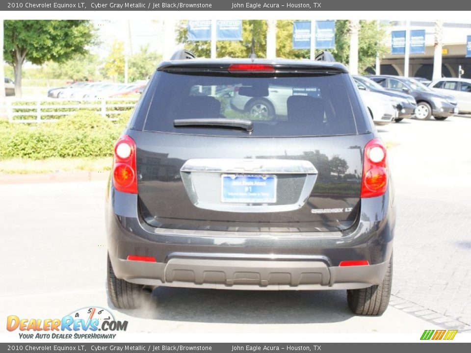 2010 Chevrolet Equinox LT Cyber Gray Metallic / Jet Black/Brownstone Photo #5