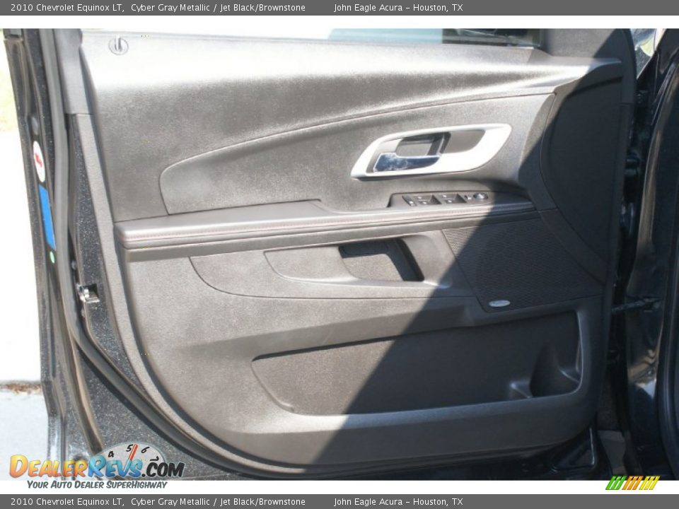 2010 Chevrolet Equinox LT Cyber Gray Metallic / Jet Black/Brownstone Photo #11
