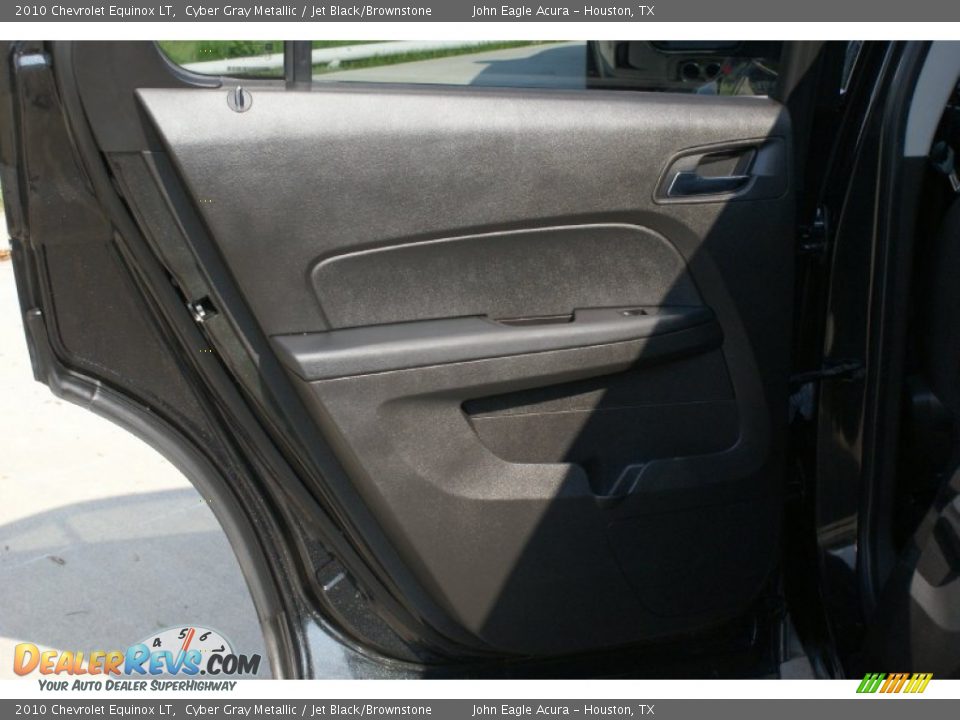 2010 Chevrolet Equinox LT Cyber Gray Metallic / Jet Black/Brownstone Photo #14