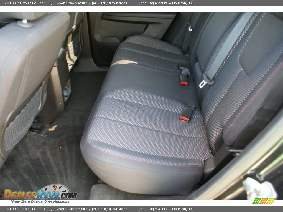 2010 Chevrolet Equinox LT Cyber Gray Metallic / Jet Black/Brownstone Photo #15