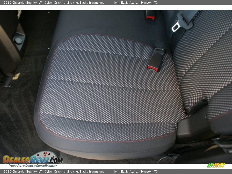 2010 Chevrolet Equinox LT Cyber Gray Metallic / Jet Black/Brownstone Photo #16