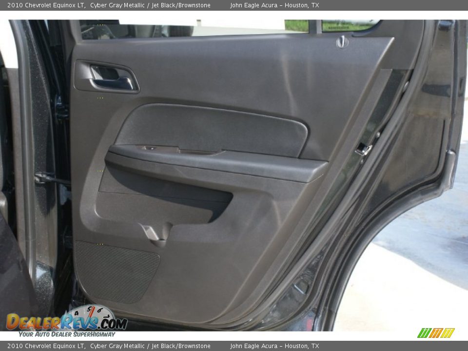 2010 Chevrolet Equinox LT Cyber Gray Metallic / Jet Black/Brownstone Photo #17