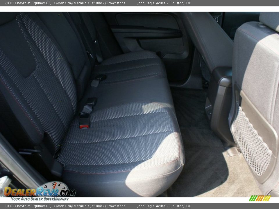 2010 Chevrolet Equinox LT Cyber Gray Metallic / Jet Black/Brownstone Photo #18