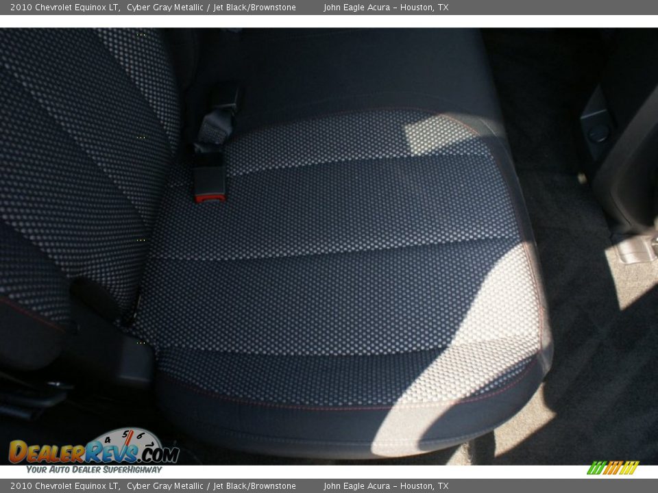 2010 Chevrolet Equinox LT Cyber Gray Metallic / Jet Black/Brownstone Photo #19